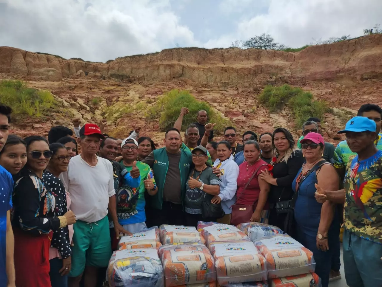 Mais de 22 toneladas de alimentos foram destinadas para indígenas do município de Coari